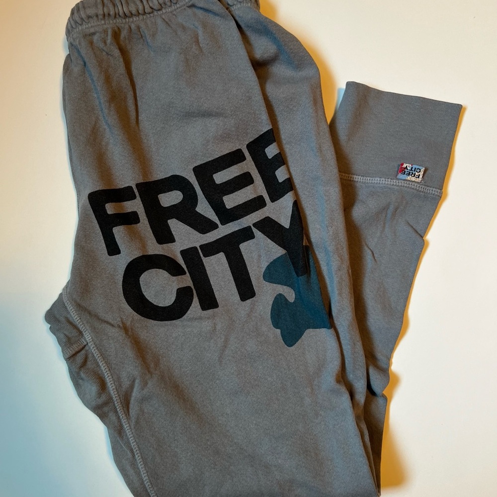 Gray FREE CITY Sweatpants